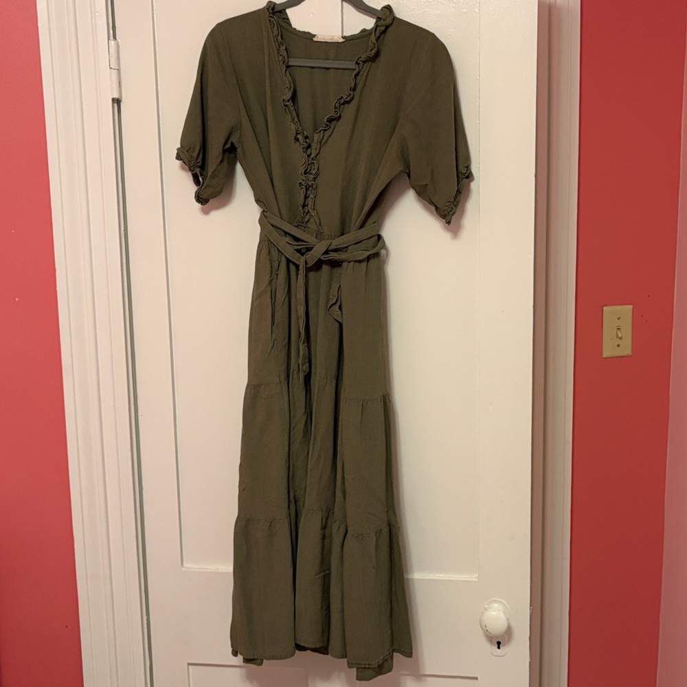 Olive Little Cottonwood dress